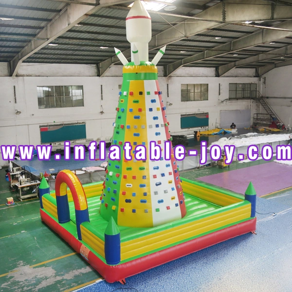 6X6m Square Outdoor Giant Inflatable Climbing Wall