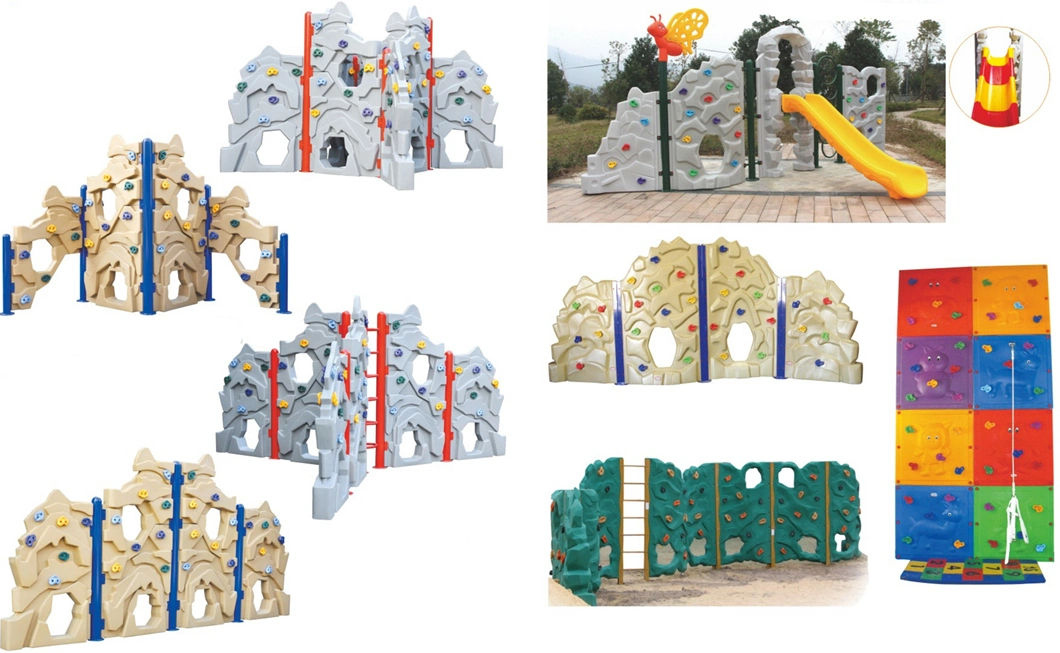 Factory Hot Sale Park Kids Outdoor Climbing Wall