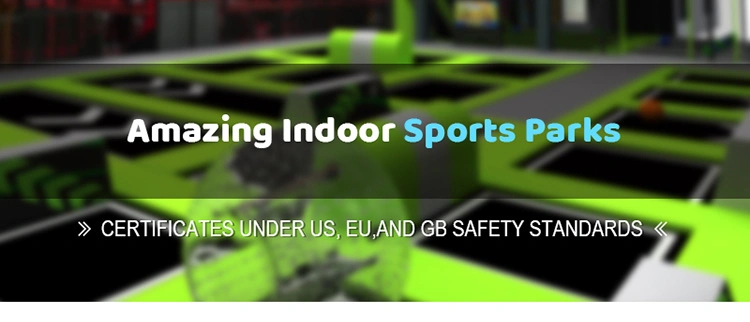 Amazing Indoor Sports Park Adventure Trampoline Park Total Solution by Cheer Amusement