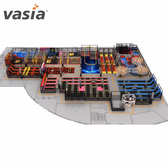 어린이와 성인을 위한 맞춤형, 저렴한 상업용 트램펄린 공원